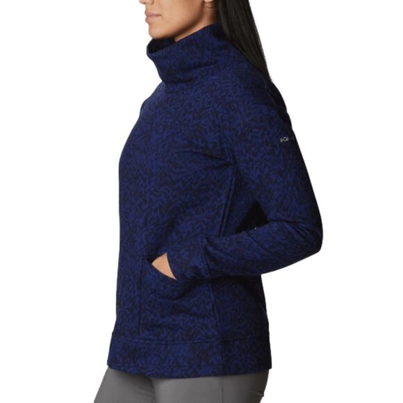 Columbia Women's Funnel Pullover Dark Sapphire Size Large NWT - Picture 11 of 12